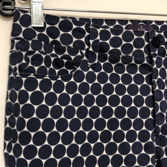 -> Nydj Polka Dot Stretch Jeans - Picture 4 of 14